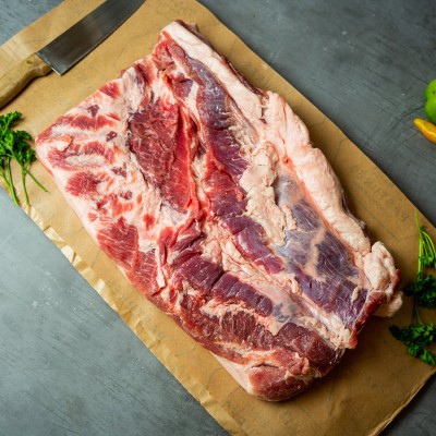 Свинина ребрышки мясные 900 г - купить в Ануфриевке